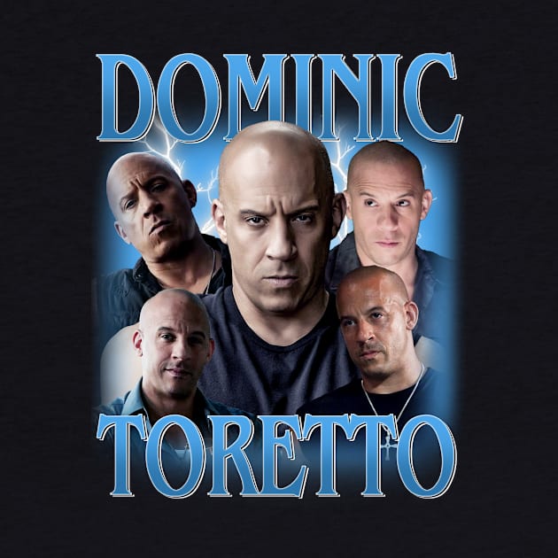 VINTAGE RETRO DOMINIC TORETTO BOOTLEG by Archer Expressionism Style